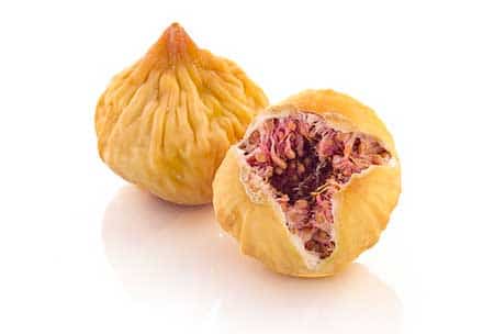 انجیر خشک پرک با ظاهر طبیعی و بافت نرم